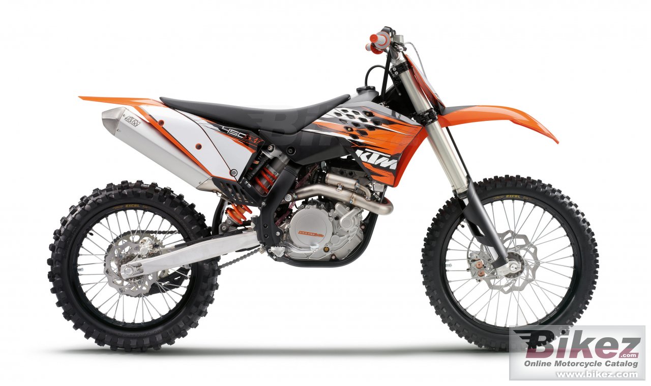 Big KTM 450 sx-f picture and wallpaper from Bikez.com